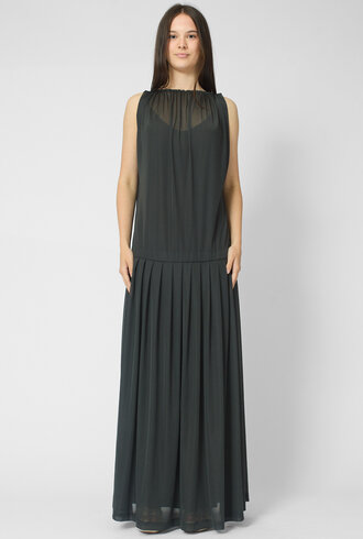 Alysi Superlight Jersey Dress Lavagna