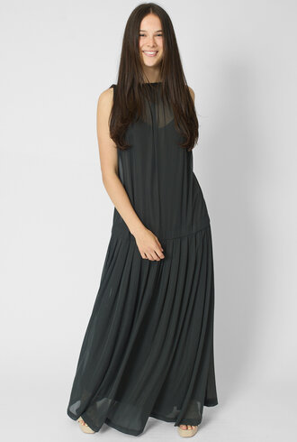 Alysi Superlight Jersey Dress Lavagna