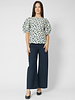 Apiece Apart Lino Top Yoyoi Cream and Navy