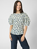 Apiece Apart Lino Top Yoyoi Cream and Navy