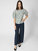 Apiece Apart Lino Top Yoyoi Cream and Navy