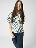 Apiece Apart Lino Top Yoyoi Cream and Navy