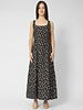 Apiece Apart Ballet Tank Dress Black and Camel