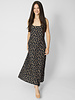 Apiece Apart Ballet Tank Dress Black and Camel