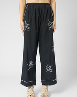 The Great The Weekend Pant Hanky Embroidery Black