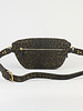 Jerome Dreyfuss Lino Banana Leopard Pouch  Kaki