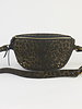 Jerome Dreyfuss Lino Banana Leopard Pouch  Kaki