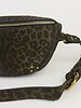 Jerome Dreyfuss Lino Banana Leopard Pouch  Kaki