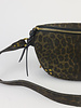 Jerome Dreyfuss Lino Banana Leopard Pouch  Kaki