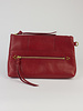 Jerome Dreyfuss Lucky Clutch L Carmin