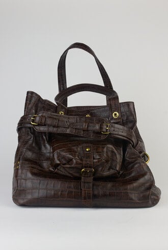 Jerome Dreyfuss Billy Medium Croco Cigare
