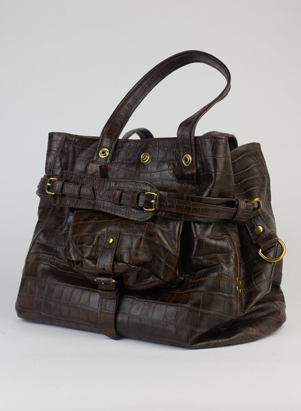 Jerome Dreyfuss Billy Medium Croco Cigare