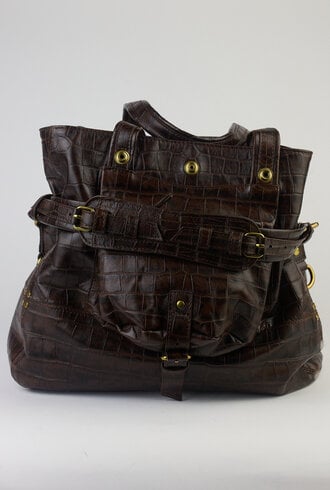 Jerome Dreyfuss Billy Medium Croco Cigare