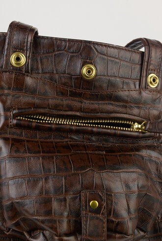 Jerome Dreyfuss Billy Medium Croco Cigare