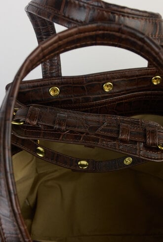 Jerome Dreyfuss Billy Medium Croco Cigare