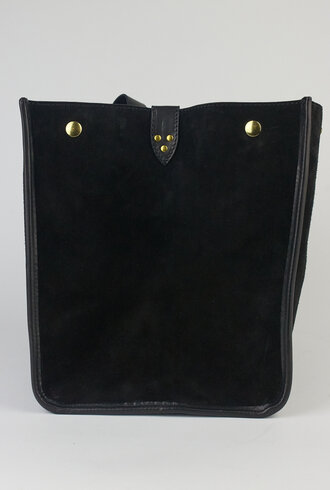 Jerome Dreyfuss Leon M Split Suede Noir