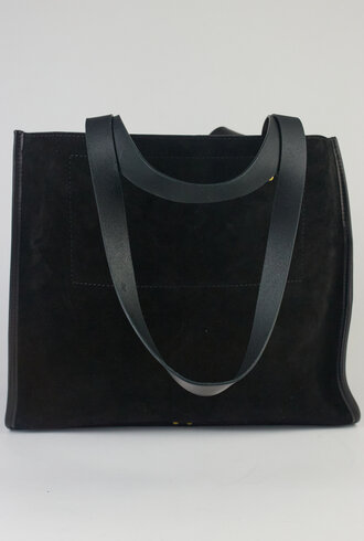 Jerome Dreyfuss Leon M Split Suede Noir
