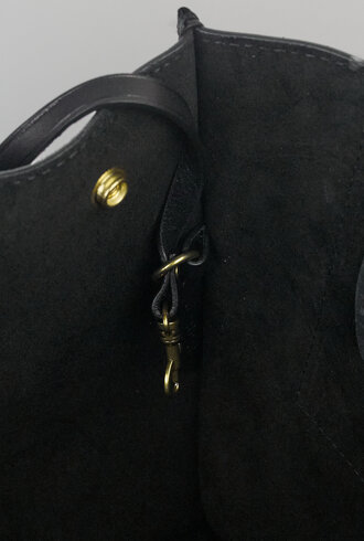 Jerome Dreyfuss Leon M Split Suede Noir