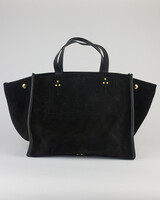 Jerome Dreyfuss Leon M Split Suede Noir