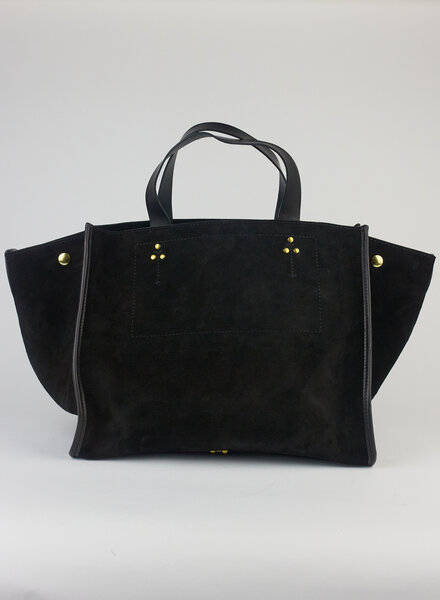 Jerome Dreyfuss Leon M Split Suede Noir