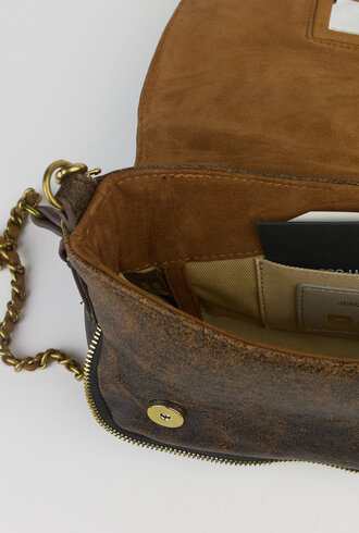 Jerome Dreyfuss Bobi Small Bag Marron