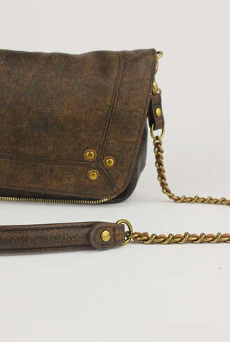 Jerome Dreyfuss Bobi Small Bag Marron