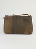 Jerome Dreyfuss Lucky Clutch Large  Marron
