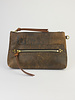 Jerome Dreyfuss Lucky Clutch Large  Marron