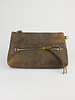 Jerome Dreyfuss Lucky Clutch Large  Marron