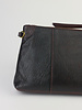 Jerome Dreyfuss Lucky Clutch Large  Bordeaux