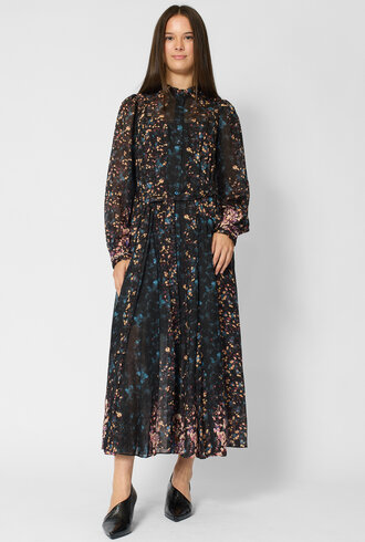 Ulla Johnson Tessa Silk Dress Eclipse