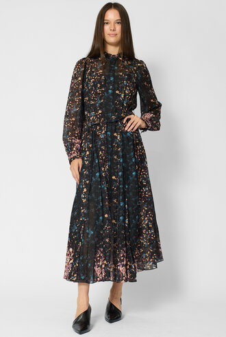 Ulla Johnson Tessa Silk Dress Eclipse