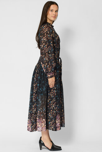Ulla Johnson Tessa Silk Dress Eclipse