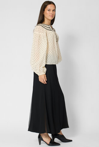 Ulla Johnson Klara Cotton Blouse Blanc