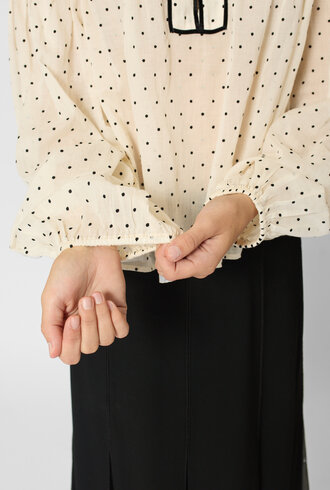 Ulla Johnson Klara Cotton Blouse Blanc