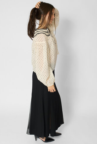 Ulla Johnson Klara Cotton Blouse Blanc