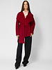 Ulla Johnson Sasha Wool Coat Cerise