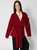 Ulla Johnson Sasha Wool Coat Cerise