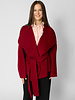 Ulla Johnson Sasha Wool Coat Cerise
