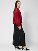 Ulla Johnson Pearl Silk Blouse Cerise