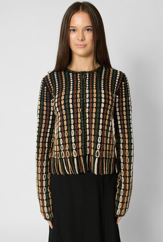 Ulla Johnson  Zora Knit Cardigan Noctis