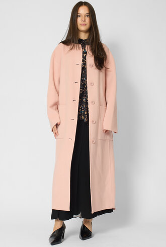 Ulla Johnson Fernanda Wool Coat Powder