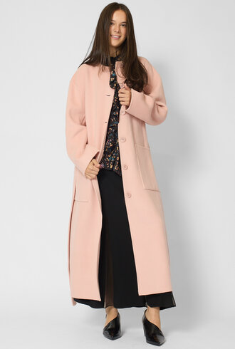 Ulla Johnson Fernanda Wool Coat Powder