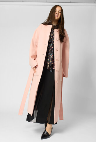 Ulla Johnson Fernanda Wool Coat Powder