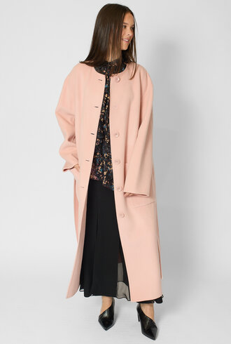 Ulla Johnson Fernanda Wool Coat Powder