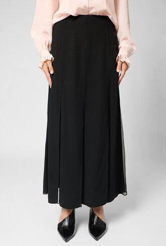 Ulla Johnson Ella Midi Skirt Noir