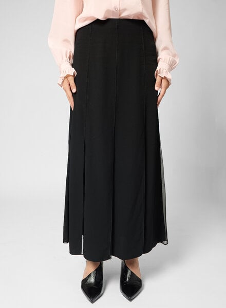 Ulla Johnson Ella Midi Skirt Noir