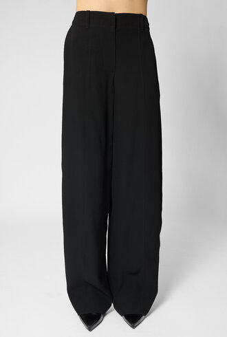 Ulla Johnson Pia Barrel Leg Pants Noir