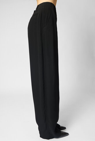 Ulla Johnson Pia Barrel Leg Pants Noir
