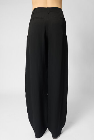 Ulla Johnson Pia Barrel Leg Pants Noir